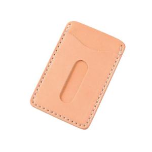 【道具不要】手縫いで作るパスケース ナチュラル 10.5×7cm【メール便対応】 [クラフト社]  レザークラフト皮革キット｜lc-palette
