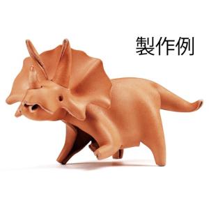 革で作る動物 トラ 無地 100×30×45mm【メール便対応】 [クラフト社