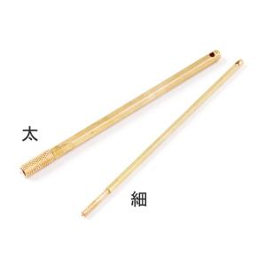 コバ塗り職人 細 真鍮無垢 3mm【メール便対応】 [クラフト社]  レザークラフト工具 コバ塗り｜lc-palette