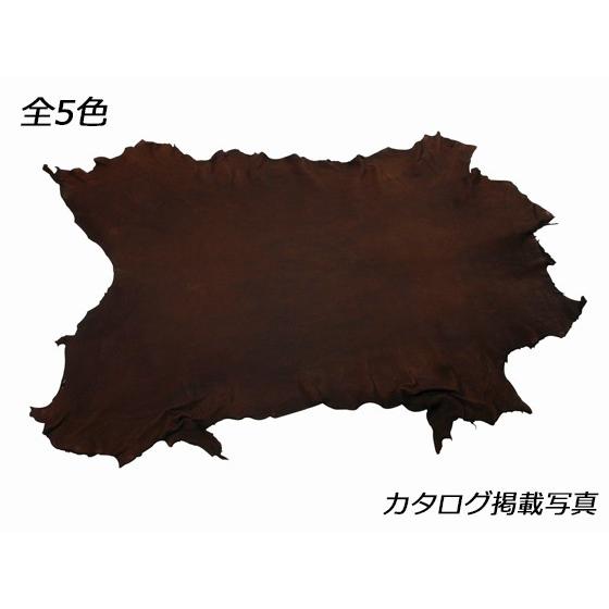 鹿革エルクスキン 黒/焦茶/キャメル/ベージュ/白 約120デシ 2.5mm前後 デシ単価169円（...