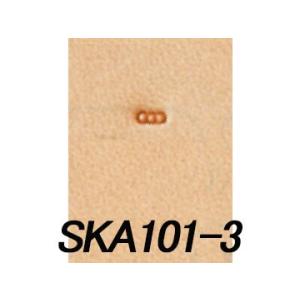 SK刻印 SKA101-3 3mm【メール便対応】 [クラフト社]  レザークラフト刻印｜lc-palette