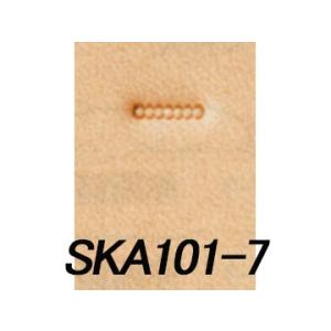 SK刻印 SKA101-7 6mm【メール便対応】 [クラフト社]  レザークラフト刻印｜lc-palette