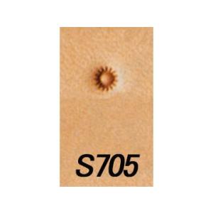 シーダー S705 3mm【メール便対応】 [クラフト社]  レザークラフト刻印 Sシーダー｜lc-palette