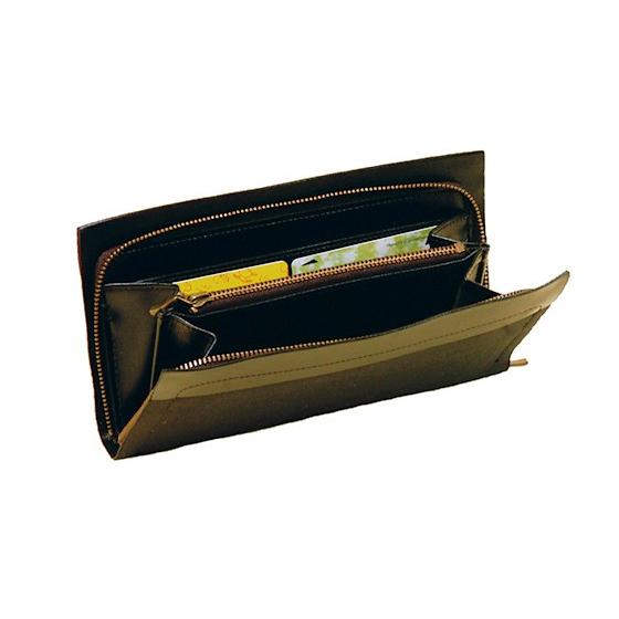 パーソナルケース 黒 10.5×20cm【メール便対応】 [協進エル]  レザークラフト半製品 中パ...