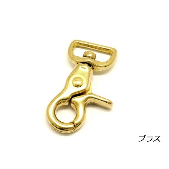 ナスカン ブラス 手ひも巾21mm 1ヶ【メール便対応】 [協進エル]  レザークラフト金具 21m...