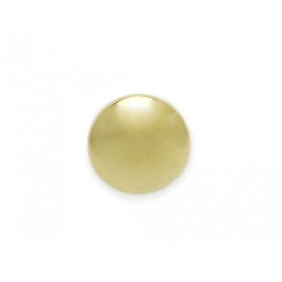 プレーンコンチョ プレーン 真鍮 13mm 1ヶ ループ【メール便対応】 [コンチョワールド]  レ...