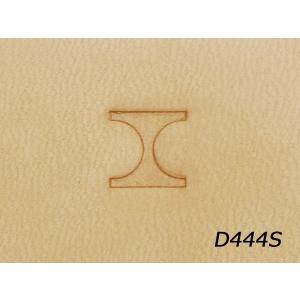 ボーダースタンプ D444S 7×7mm【メール便対応】 [レザークラフトぱれっと]  レザークラフト刻印｜lc-palette