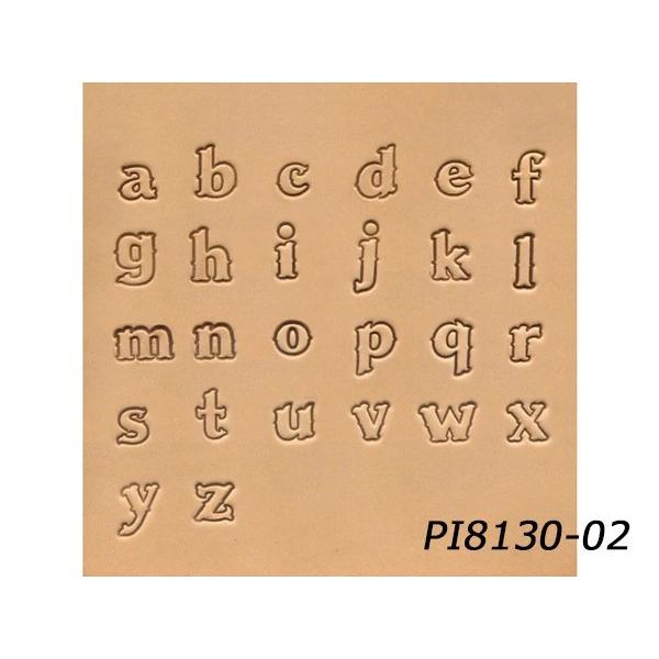 アルファベット刻印セット 小文字 約13mm 26文字【送料無料】 【メール便対応】 [レザークラフ...