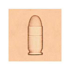 絵刻印 バレット 27mm×11mm【メール便対応】 [レザークラフトぱれっと]  レザークラフト刻印｜lc-palette
