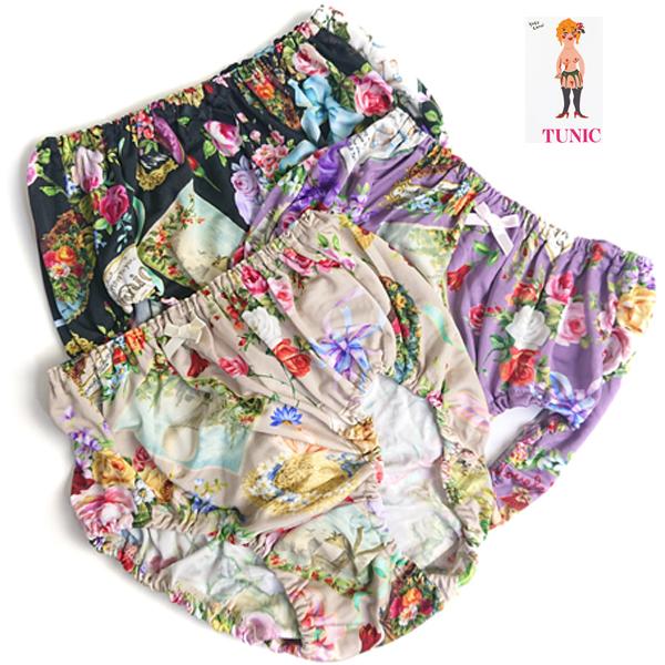 ショーツ　オヤスミパンツ　日本製 TUNIC チュニック  ビスコラピア素材 オールハピネスシリーズ...