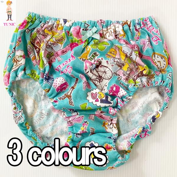 ショーツ　オヤスミパンツ　日本製 TUNIC チュニック  ８０双天竺素材 エッフェル塔プリントシリ...