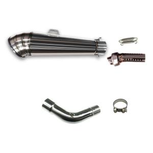 スズキ SV650X 2018-2024 LCIPARTS GPチタン スリップオン マフラー