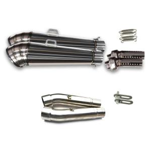 カワサキ ZZR250 1990-2007 LCIPARTS GPステンレススリップオン