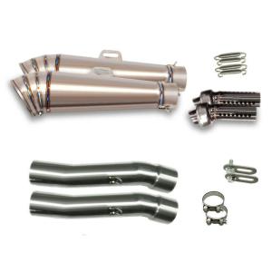 カワサキ ZZR250 1990-2007 DANMOTO カーボン スリップオンマフラー