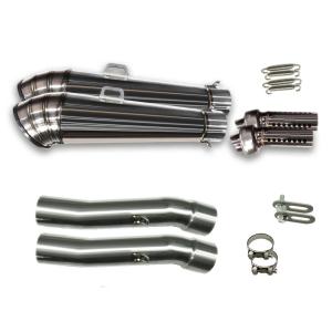LCIPARTS ショートチタン スリップオン マフラー カワサキ ZX10R ZX-10R 2016-2024 LCIPARTS GPチタンスリップオン
