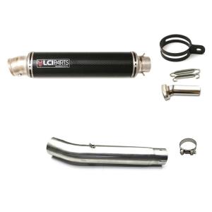 LCI PARTS ステンレス マフラー ZX25R(SE)、ZX4R用 超美品 ZX-4R ZX-4RR ZX-25R 2023-2024y専用 スリップオンマフラー ワンズ管