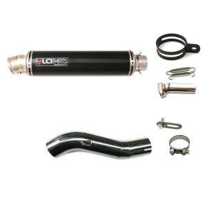 CBR400R ダンモトスリップオンマフラー ホンダ CBR400R 2016-2018 【NC47後期】 DANMOTO カーボン スリップ