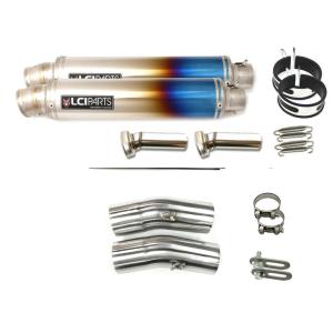 ホンダ X4 1997- (SC38) LCIPARTS ショートステンレススリップオン