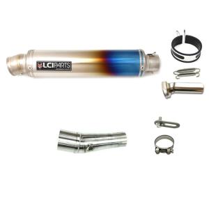 スズキ SV650X 2018-2024 LCIPARTS GPチタン スリップオン マフラー