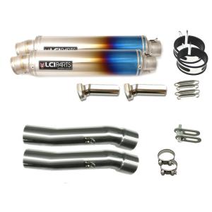カワサキ ZRX1200 DAEG ダエグ 2009-2016 LCIPARTS ラウンドフルチタン