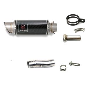 カワサキ ZX6R ZX-6R 2013-2024 LCIPARTS GPチタン スリップオン