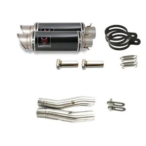 ヨシムラUSA R-77 デュアル スリップオン ステンレス マフラー