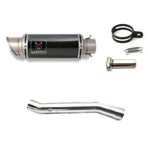 カワサキ ZX6R ZX-6R 2013-2024 LCIPARTS GPチタン スリップオン