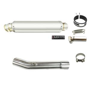 ニンジャ250 400 LCIショートカーボン　スリップオンマフラー ニンジャ250 400 LCIショートカーボン スリップオンマフラー