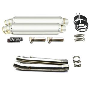 TREERINGS　隼　ハヤブサ　ej11a マフラー　カーボン スズキ ハヤブサ Hayabusa 2021-2025 (8BL-EJ11A) LCIPARTS ツイン