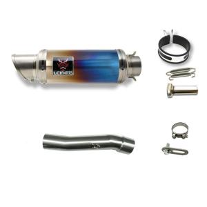 スズキ SV650X 2018-2024 LCIPARTS ショートチタン スリップオン