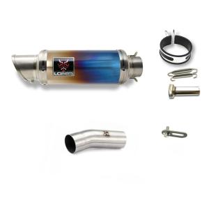 カワサキ ZX6R ZX-6R 2013-2024 LCIPARTS GPチタン スリップオン
