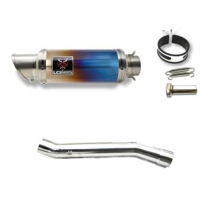 カワサキ ZZR250 1990-2007 LCIPARTS GPステンレススリップオン