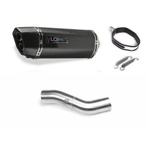 ホンダ CB250R 2018-2023 LCIPARTS ショートカーボンスリップオン