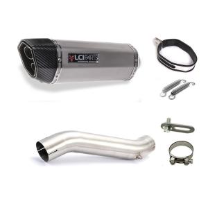 ホンダ VTR250 1997-2014 MC33 LCIPARTS ツインエンド ステンレス