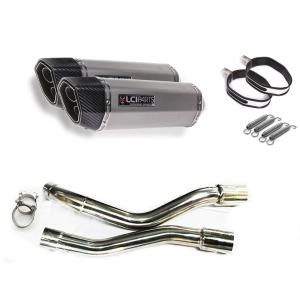 スズキ GSR250 /S/F 2012-2017 DANMOTO カーボン スリップオンマフラー