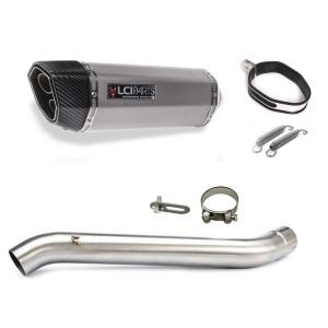 スズキ GSX-R1000 K9L1 2009-2011 4in1 LCIPARTS ツインエンド ステンレス スリップオンマフラー
