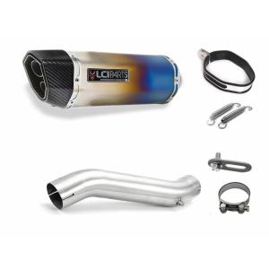 ヤマハ MT-25 MT-03 2015-2024 LCIPARTS ツインエンド チタン スリップ