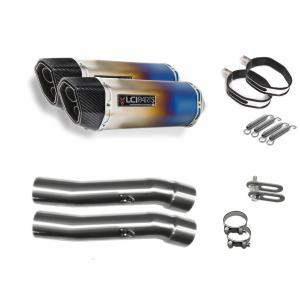 ホンダ CBR400R 2016-2018 NC47 LCIPARTS ツインエンド ステンレス