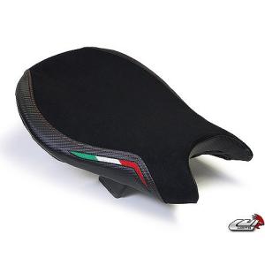 DUCATI STREETFIGHTER 09-15 LUIMOTO 製ライダーシートカバー (Team Italia Suede 1131101)｜lciparts