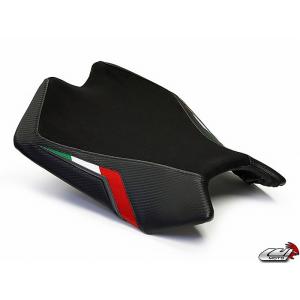 APRILIA RSV4 09-20 LUIMOTO 製ライダーシートカバー (Team Italia Suede 9011102)｜lciparts