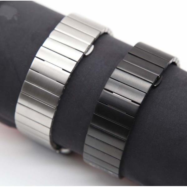 プレゼント アップルウォッチ バンド ９8 7 se 6 5 4 3 高級 ステンレス リンクブレス...