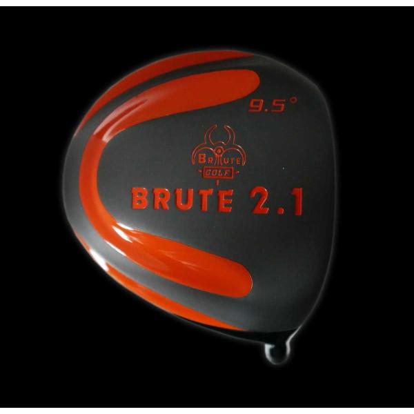 BRUTE　GOLF最新ドラコン用ヘッド BRUTE 2.1＆アキュフレックス　VIZION　軽量5...