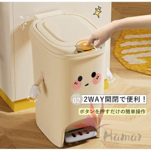 ゴミ箱 おしゃれ ごみ箱 防汚 抗菌 大容量 ...の詳細画像3