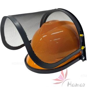 ヘルメット 作業用 作業 草刈機 刈払機 フェ...の詳細画像5
