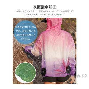 空調作業服 レディース 長袖 空調ウェア 瞬間...の詳細画像3
