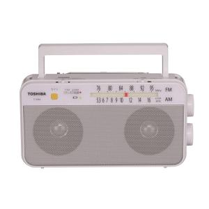 OHM 録音機能付ポータブルラジオ ホワイト RAD-F830Z-W オーム