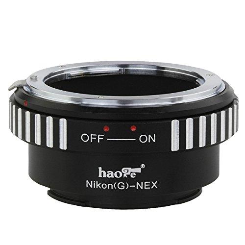 Haoge レンズマウントアダプター Nikon G/F/AI/AIS/Dマウントレンズからに適用S...