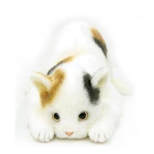 ミケネコL目明き 日本製 リアルな猫のぬいぐるみ 58cm (ミケネコL目明き)｜le-ciel-3rd-store