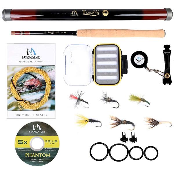 M MAXIMUMCATCH Maxcatch Tenkara rod テンカラロッド 渓流竿 フラ...