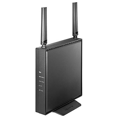 ブラック アイ・オー・データ WiFi 無線LAN ルーター dual_band 11ax 最新規格...